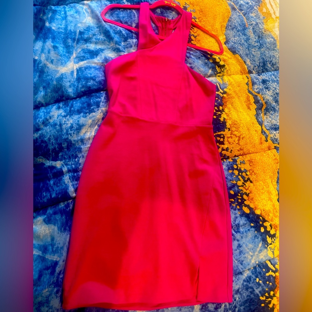 Hot Pink Express Dress